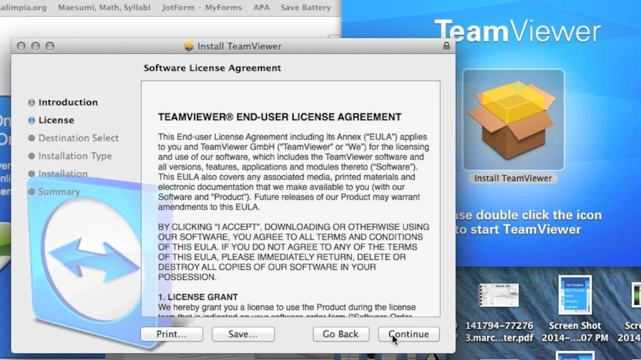 How To Install Teamviewer On Mac